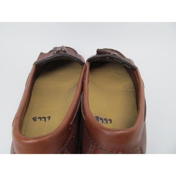 G.H. Bass & Co. Jackie Brown Leather Tassel Loafers Size 7 - Picture 11 of 15